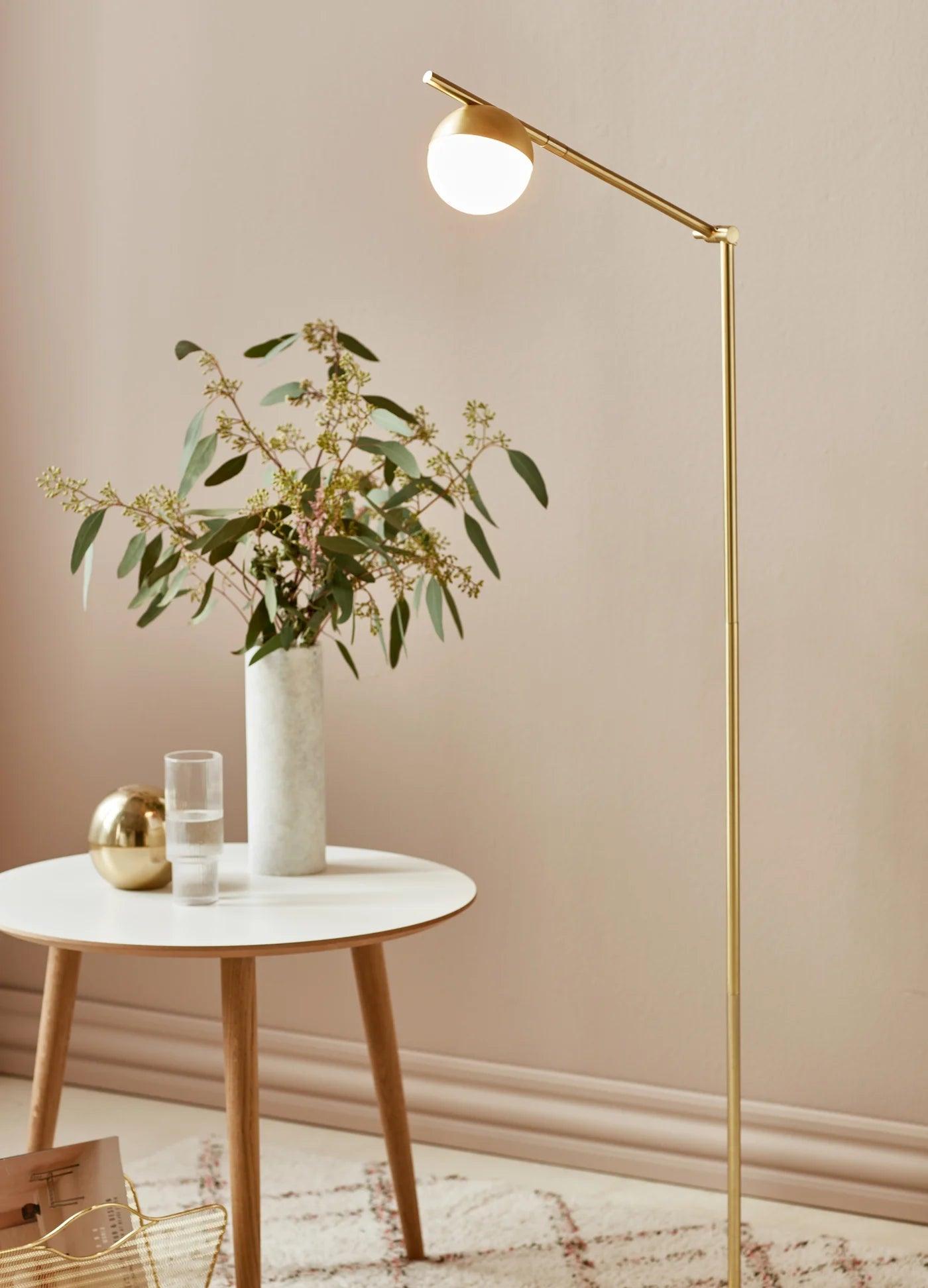 Floor lamp CONTINA brass - Eye on Design