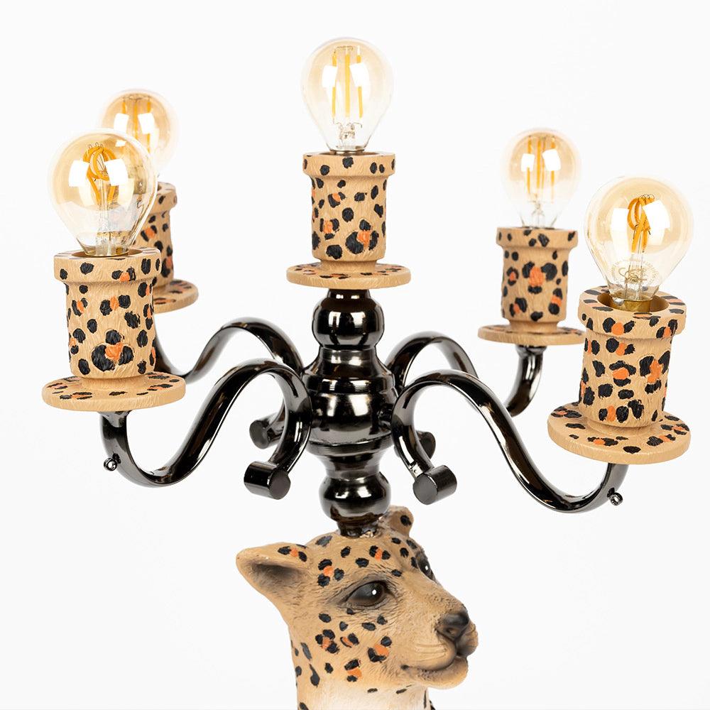 Floor lamp PROUDLY CROWNED PANTHER cents - Eye on Design