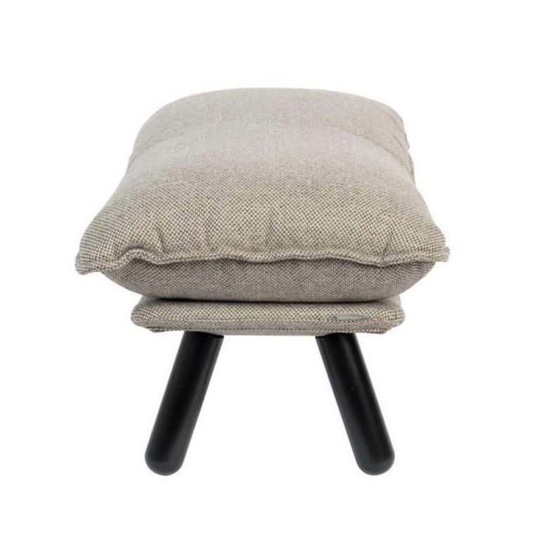 Footstool LAZY SACK light grey, Zuiver, Eye on Design