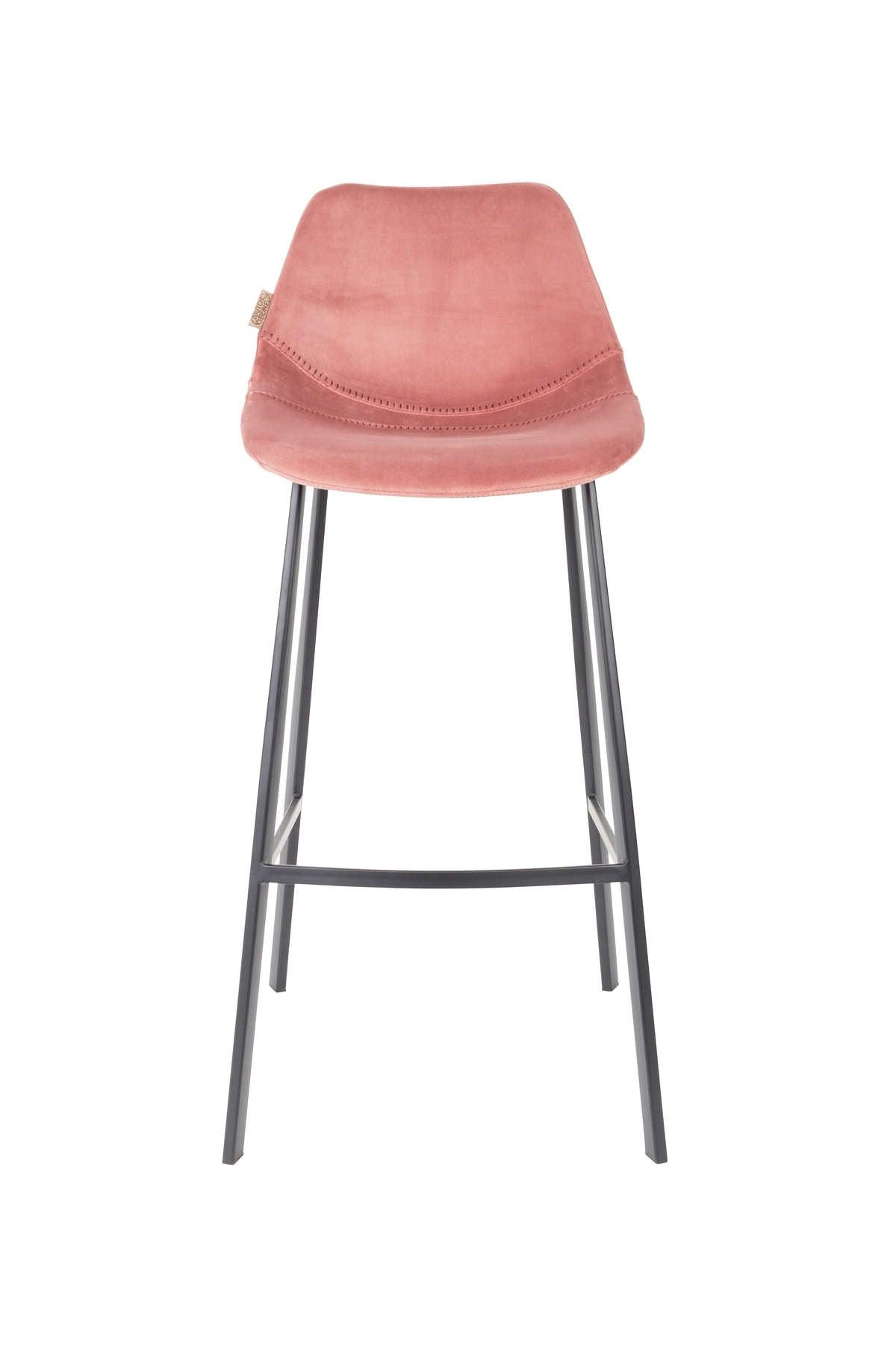 FRANKY bar stool 80 pink, Dutchbone, Eye on Design