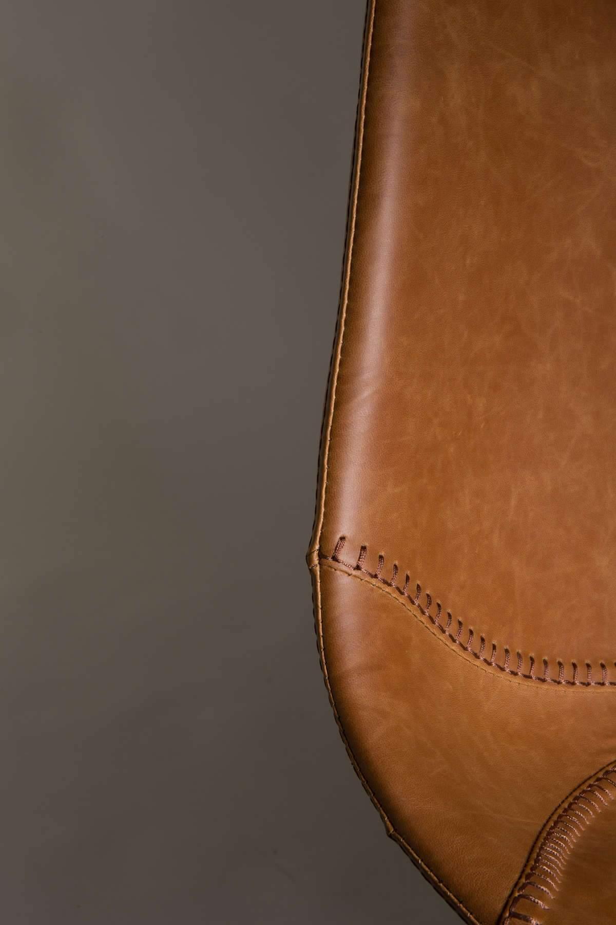 FRANKY chair eco leather brown, Dutchbone, Eye on Design