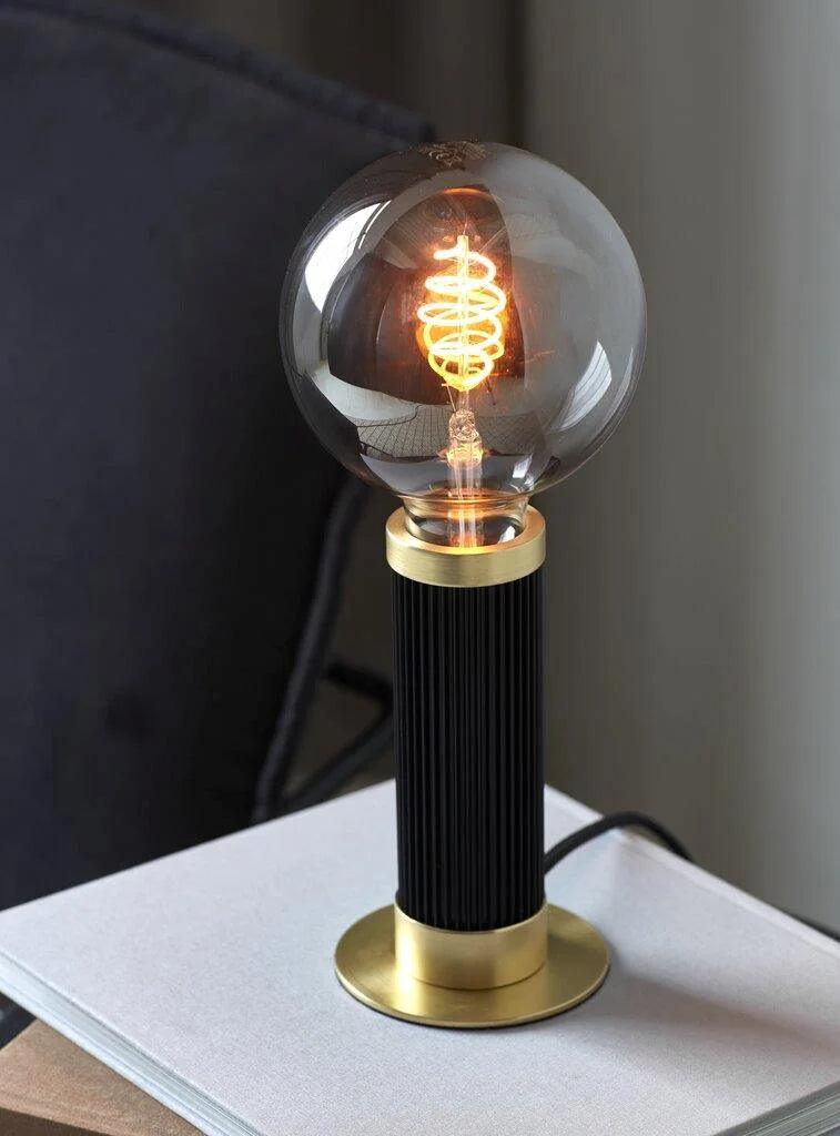 GALLOWAY table lamp black with gold details - Eye on Design