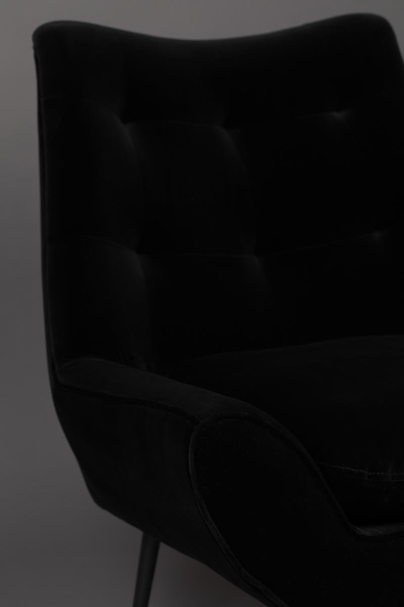 GLODIS armchair black, Dutchbone, Eye on Design