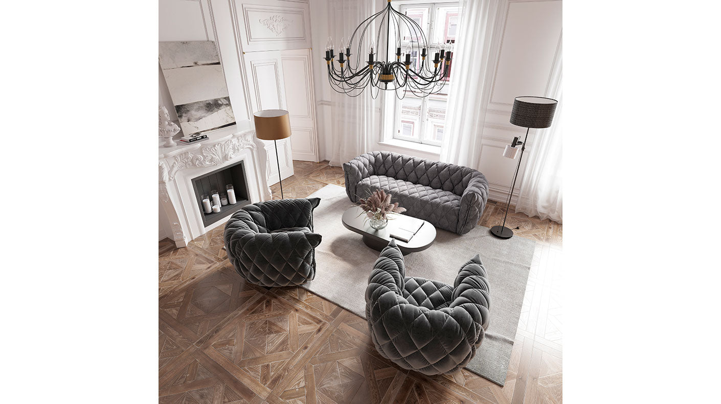 Sofa 3-osobowa GOLDY - kolor do wyboru Nordic Line    Eye on Design