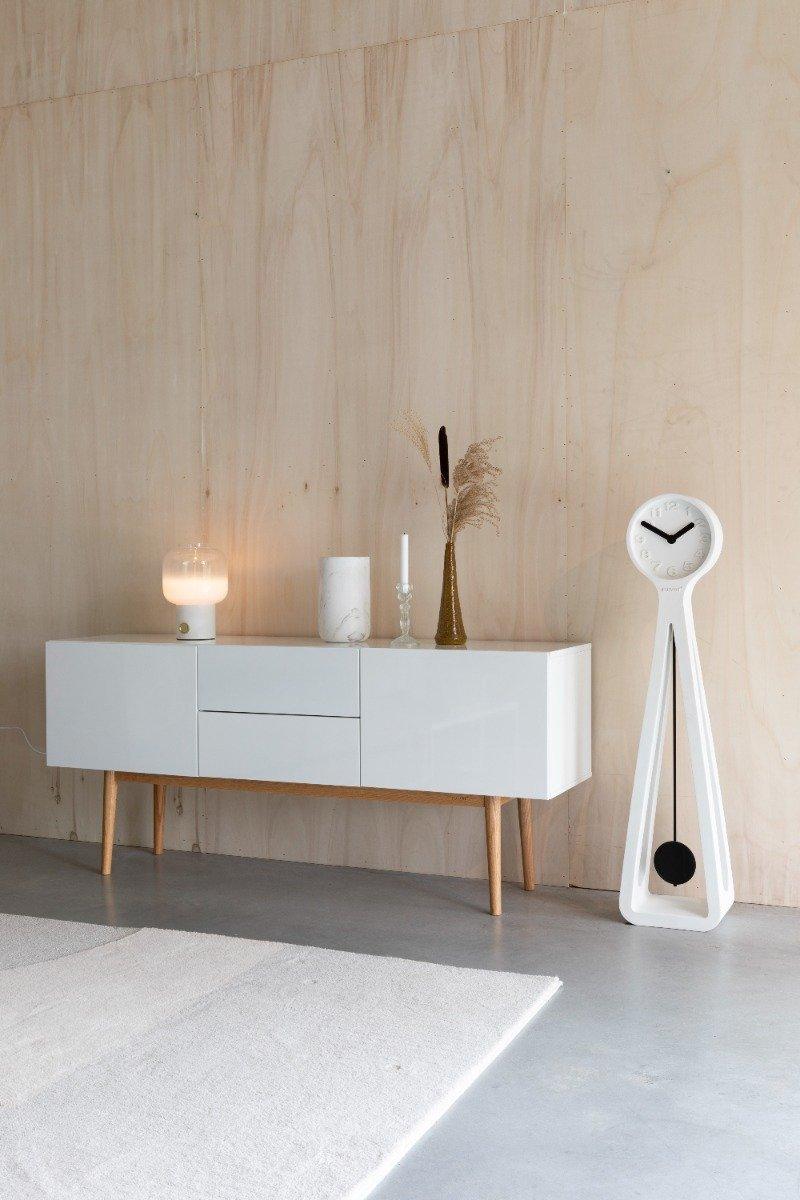 HIGH ON WOOD 2DR 2DO chest of drawers white, Zuiver, Eye on Design