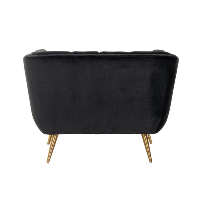 HUXLEY armchair black - Eye on Design