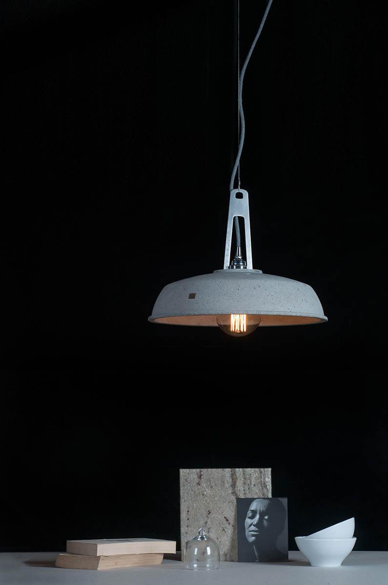 INDUSTRIOLA concrete pendant lamp - Eye on Design