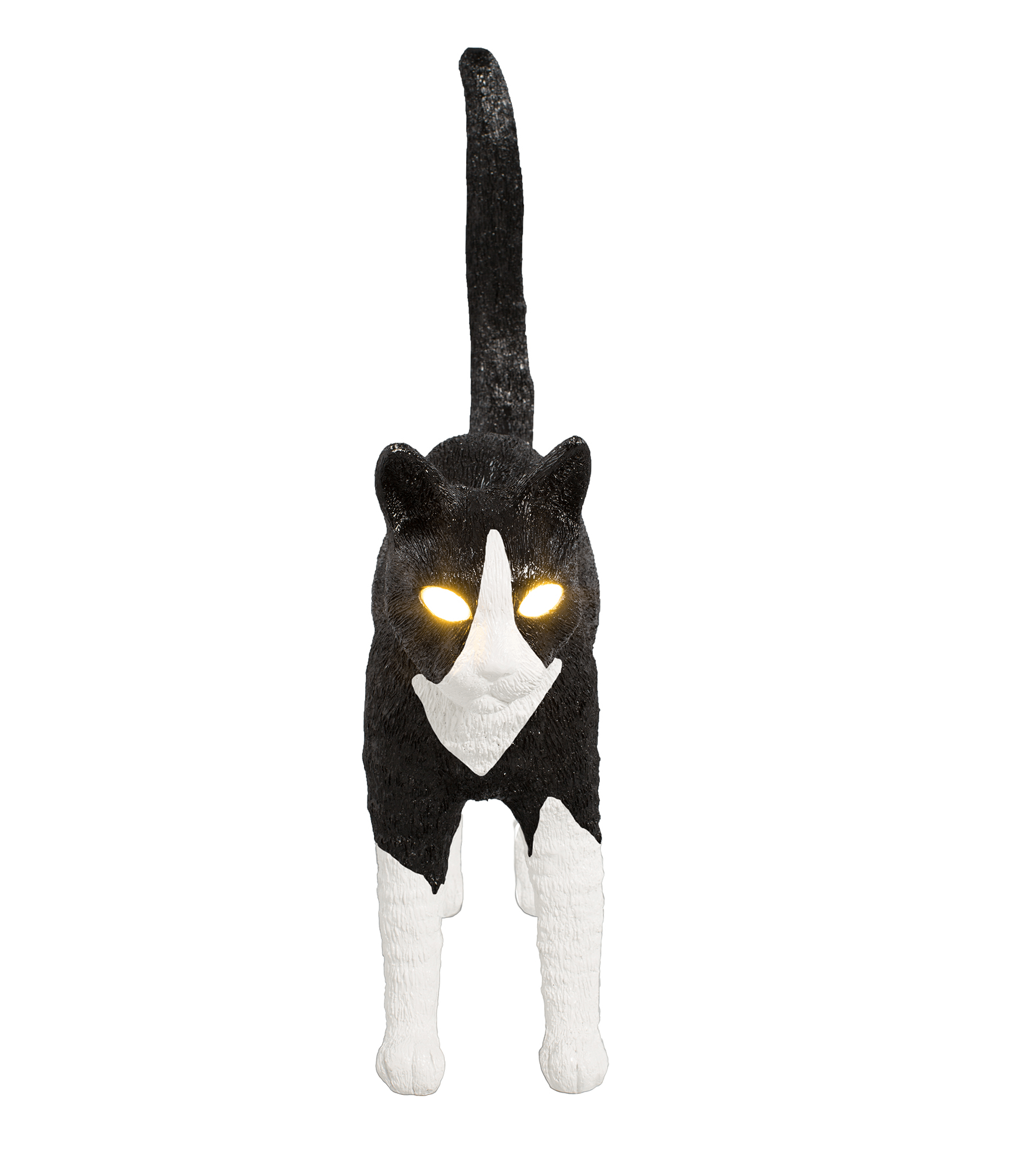 JOBBY THE CAT lamp white and black - Eye on Design