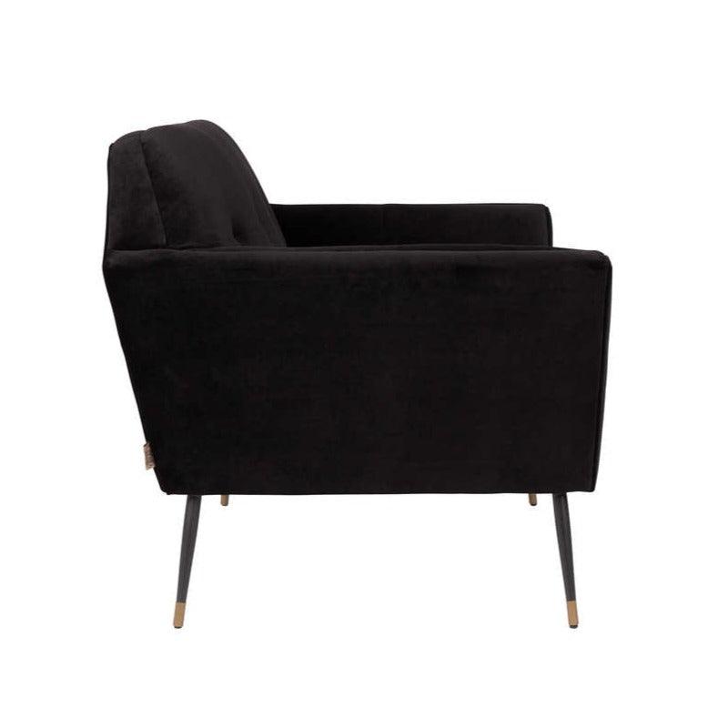 KATE lounge armchair black, Dutchbone, Eye on Design