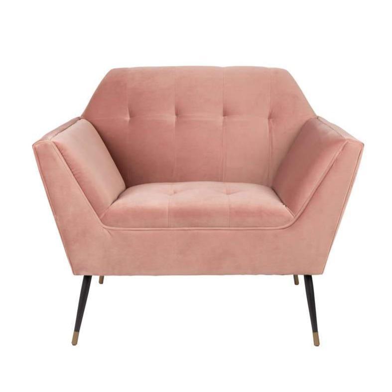 KATE lounge armchair pink - Eye on Design