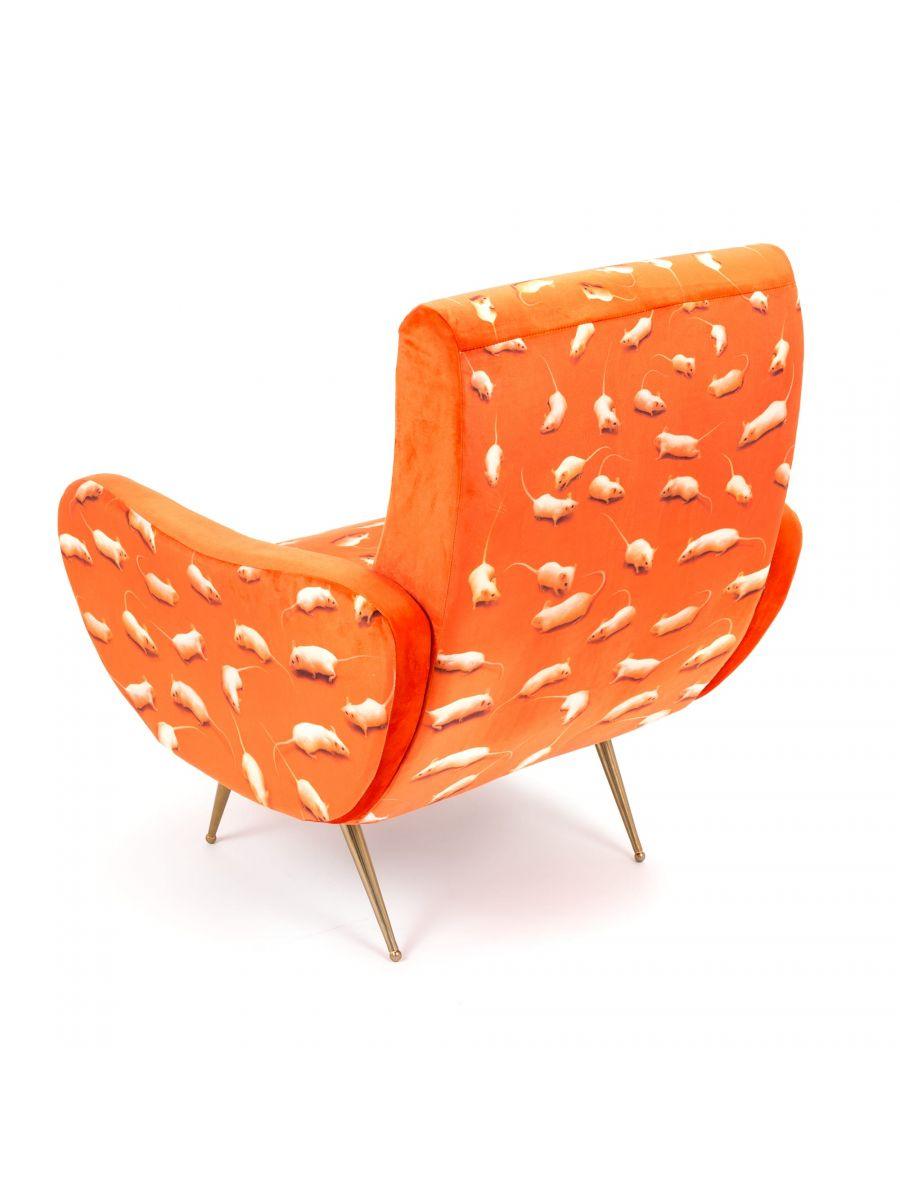 KITTEN armchair orange - Eye on Design