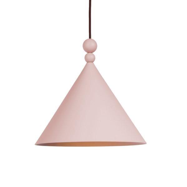 KONKO pendant lamp powder pink - Eye on Design