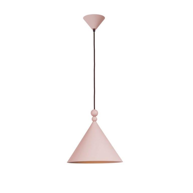 KONKO pendant lamp powder pink - Eye on Design