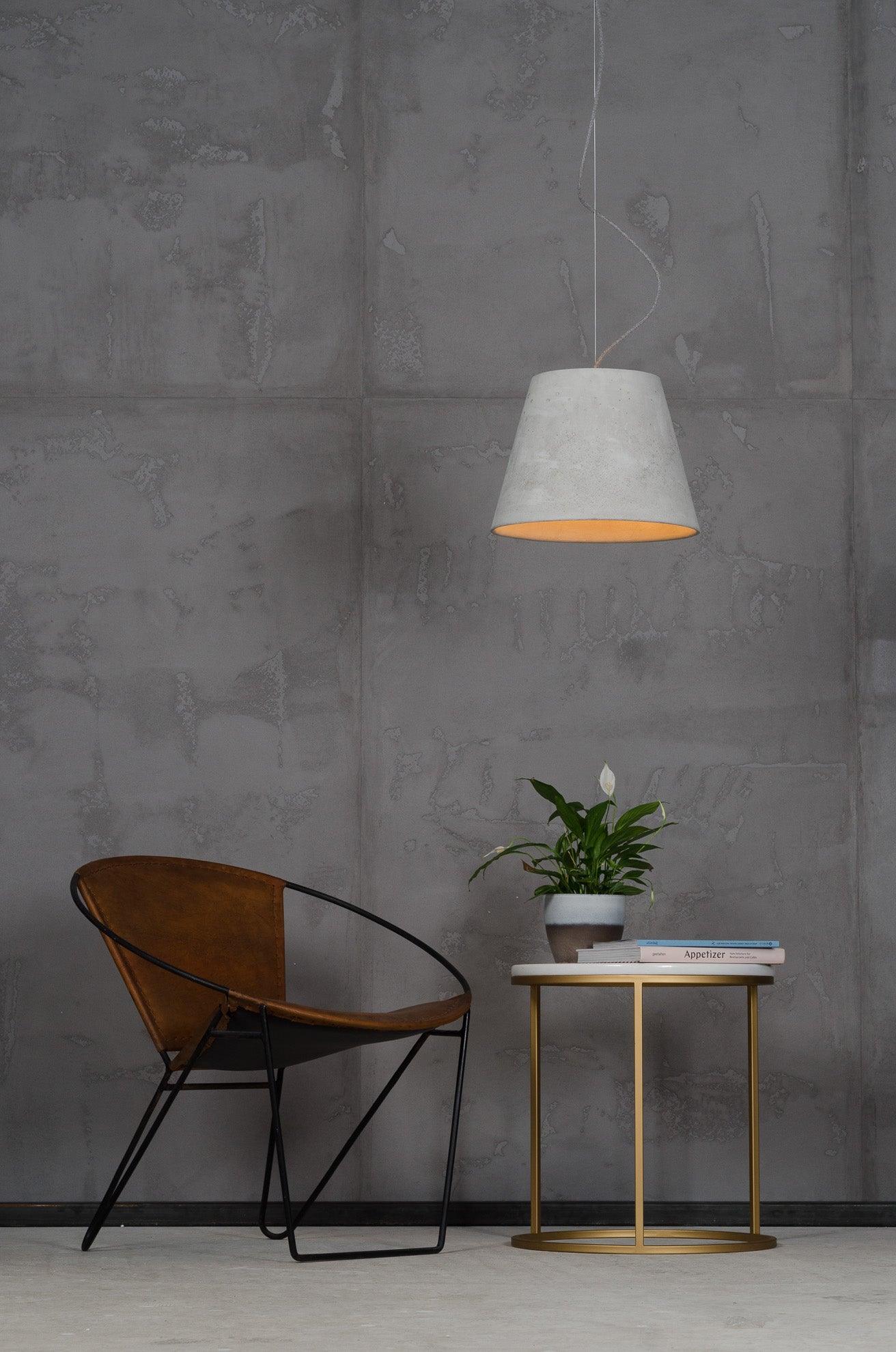 KOPA concrete pendant lamp - Eye on Design