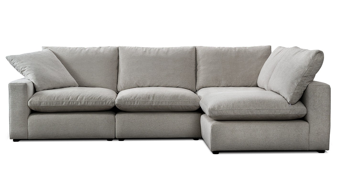 Sofa modułowa LAZY z wyższą podstawą - kolor do wyboru Nordic Line    Eye on Design