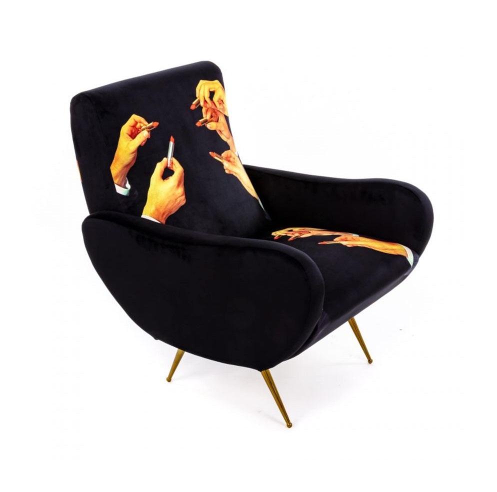 LIPSTICKS armchair black - Eye on Design