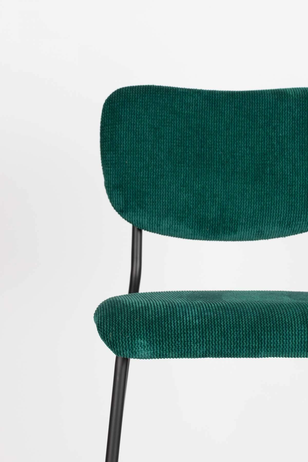 Low hocker BENSON green, Zuiver, Eye on Design