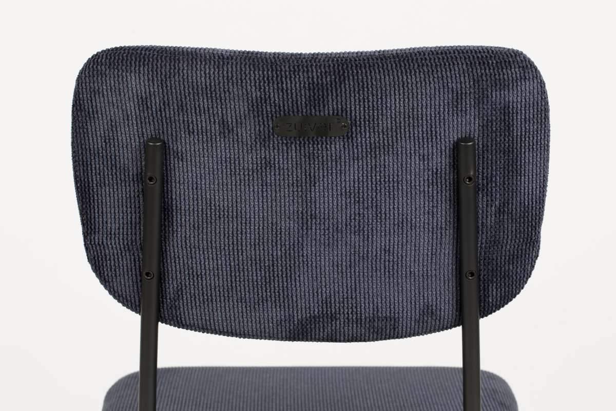 Low hocker BENSON navy blue, Zuiver, Eye on Design