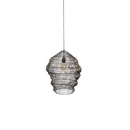 LUCA L pendant lamp black - Eye on Design