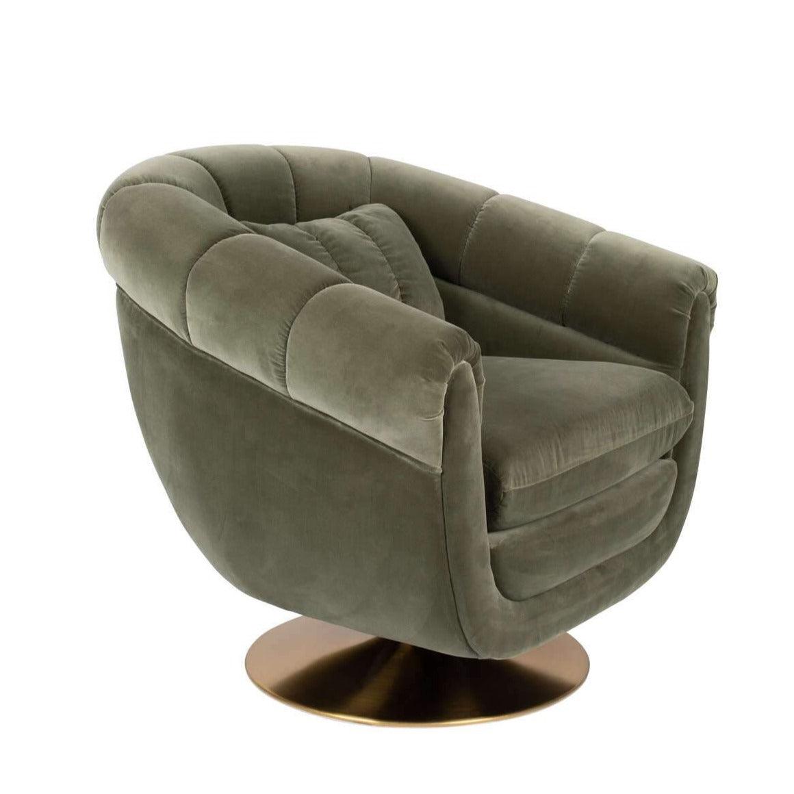 MEMBER armchair olive green, Dutchbone, Eye on Design