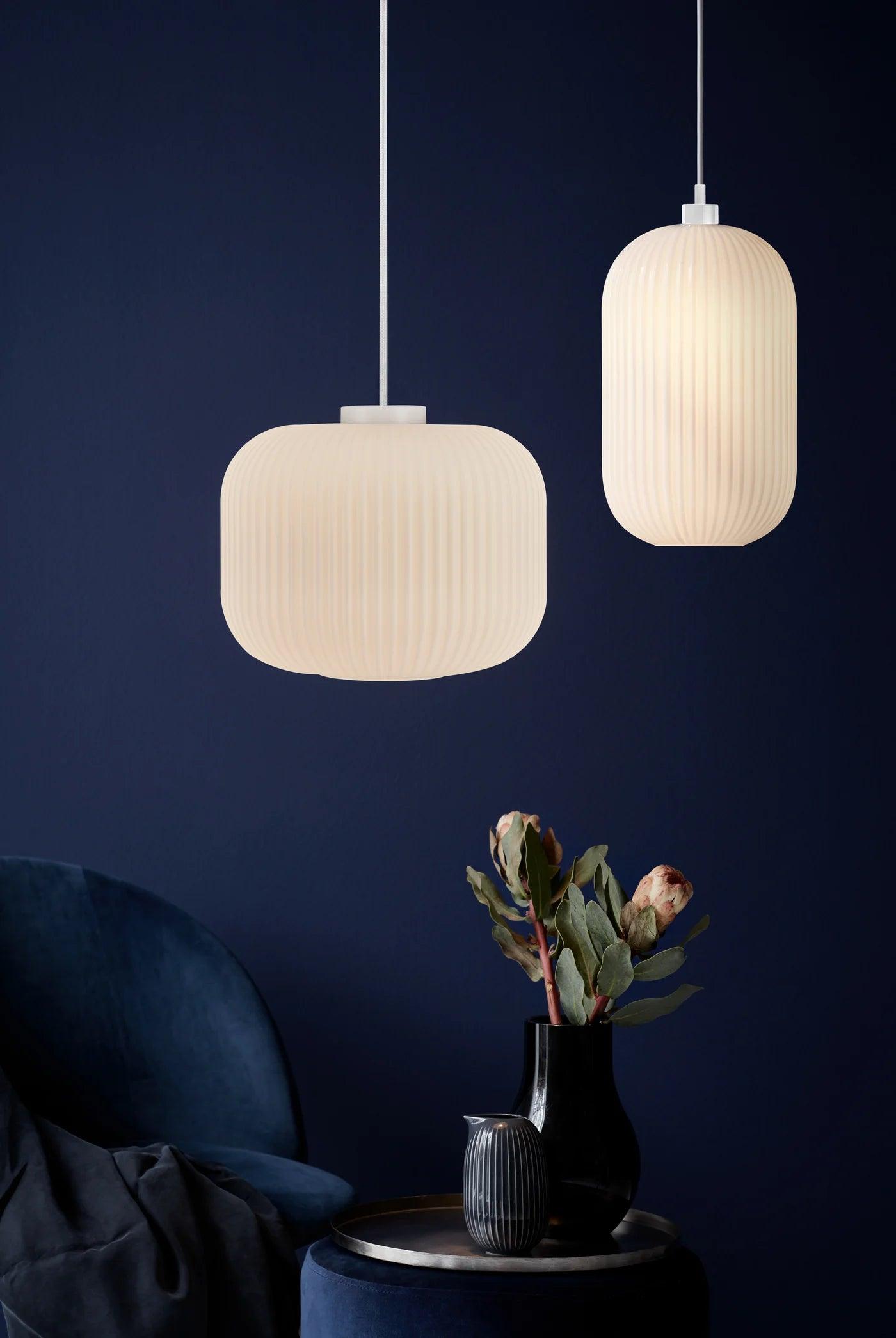 MILFORD glass pendant lamp - Eye on Design