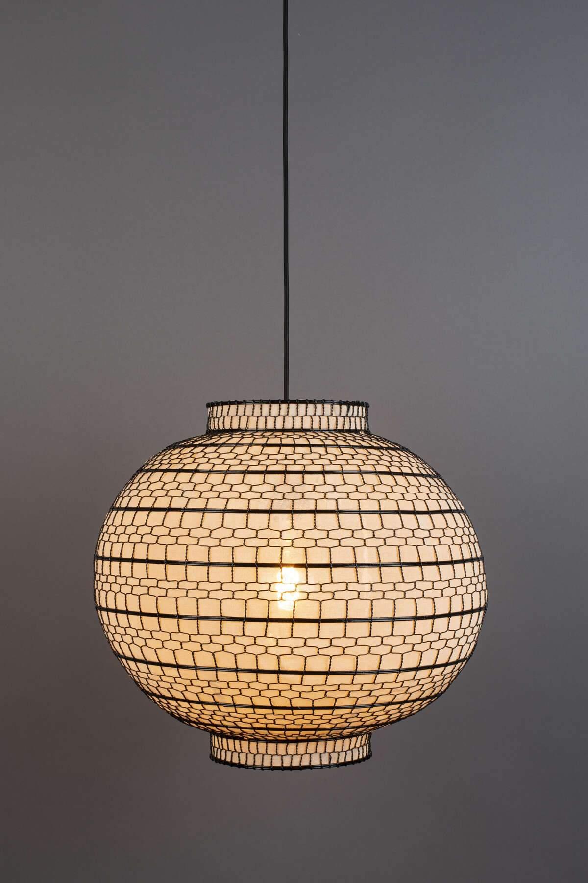 MING round pendant lamp 45, Dutchbone, Eye on Design