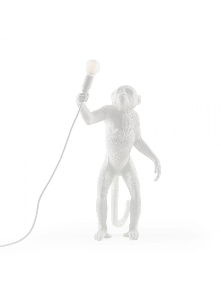 MONKEY STANDING lamp white - Eye on Design