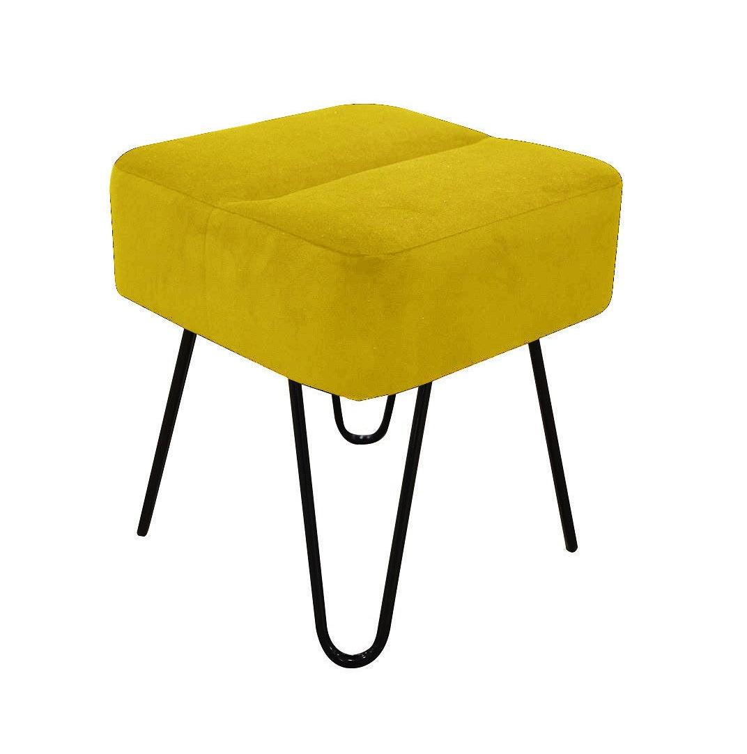 MONOCHROME pouffe yellow - Eye on Design