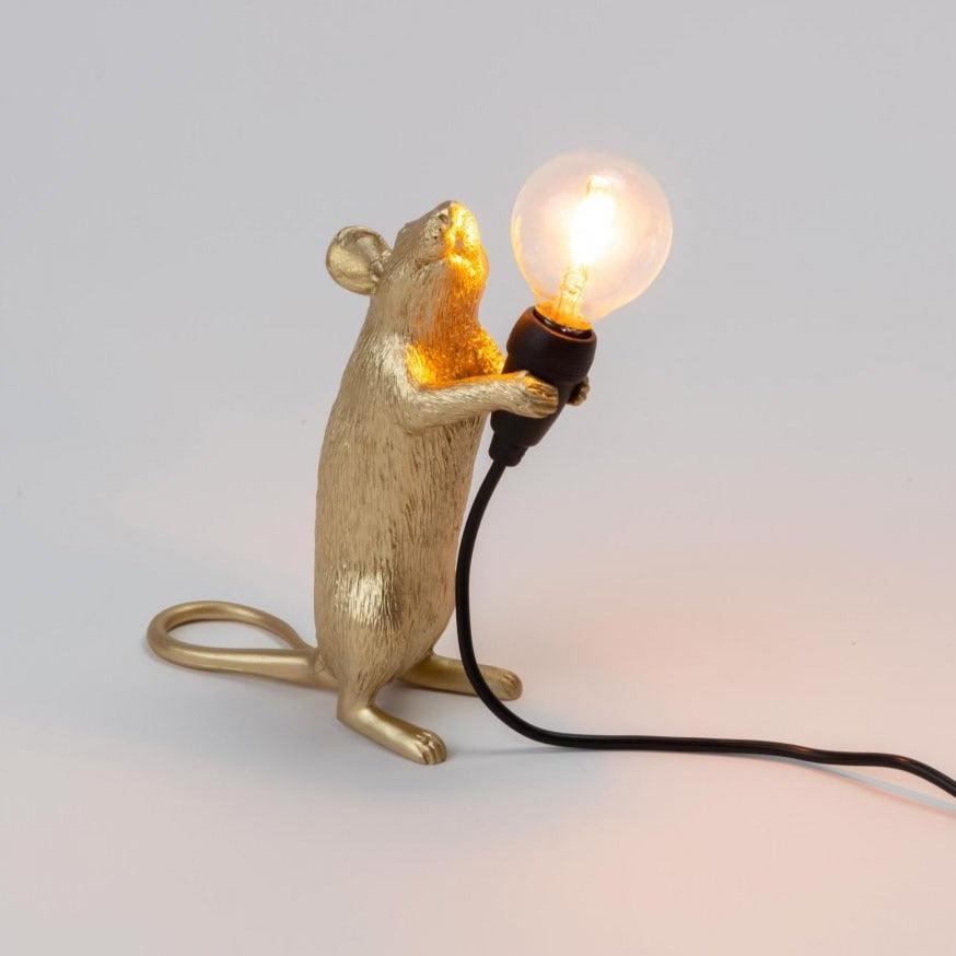 MOUSE STEP lamp gold - Eye on Design