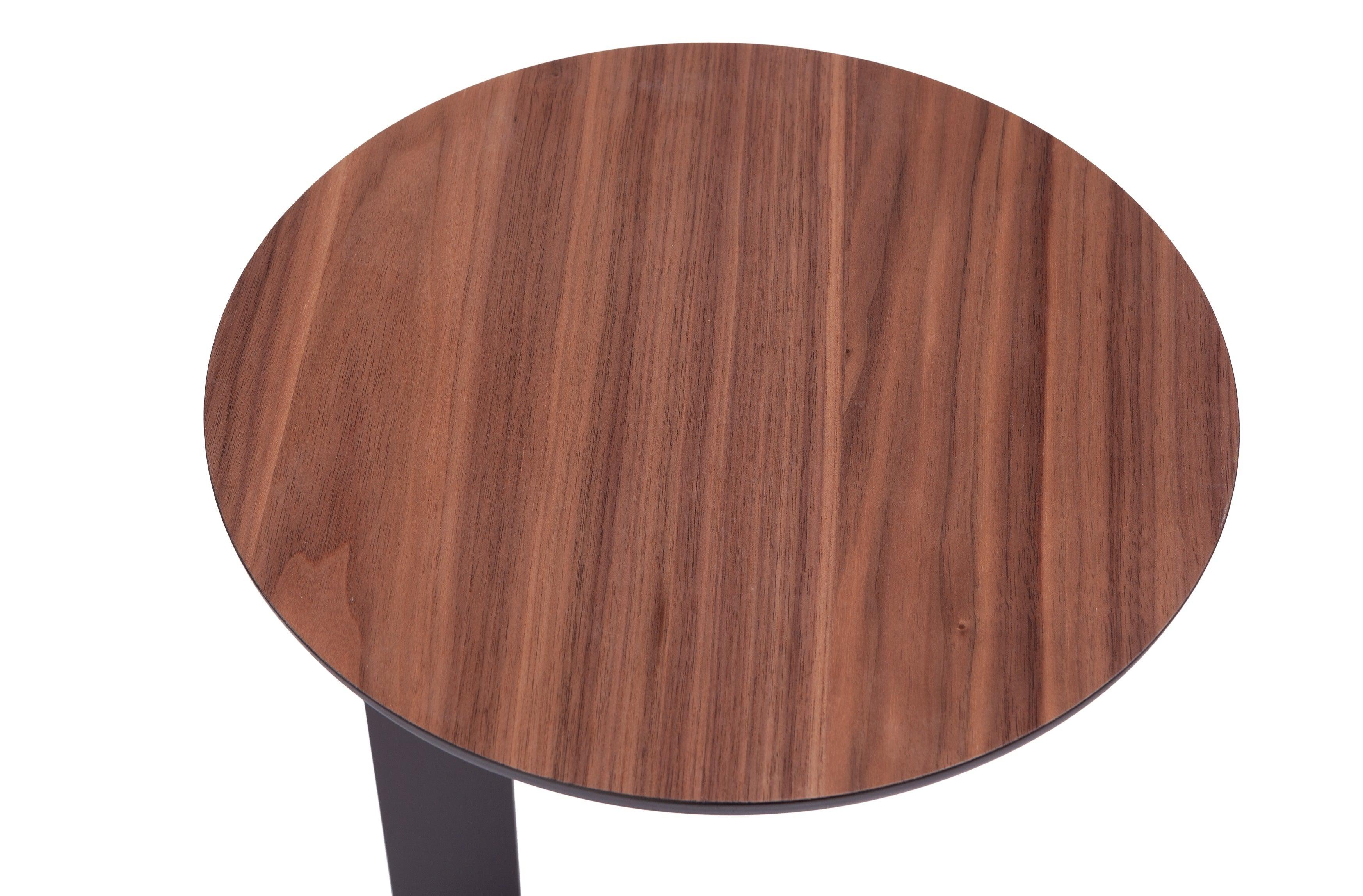 NARVIK side table American walnut - Eye on Design