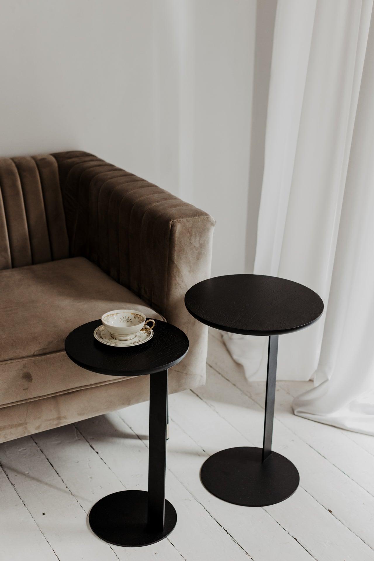 NARVIK side table black oak - Eye on Design