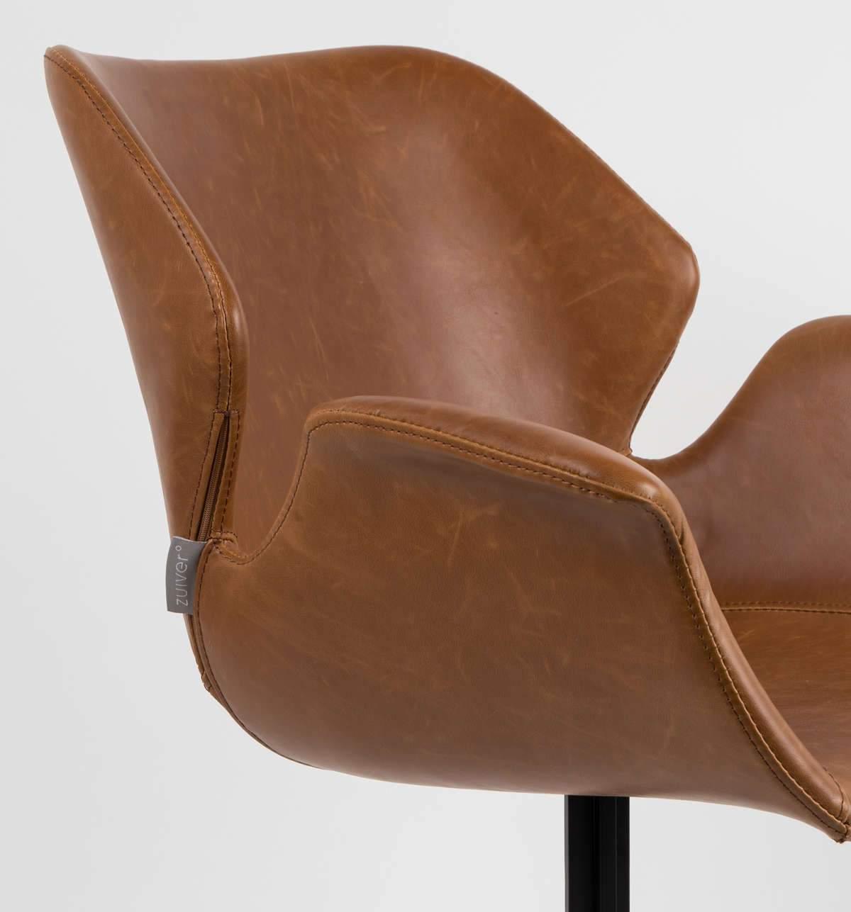 NIKKI armchair brown - Eye on Design