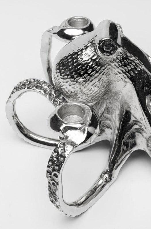 OCTOPUS candle holder silver - Eye on Design