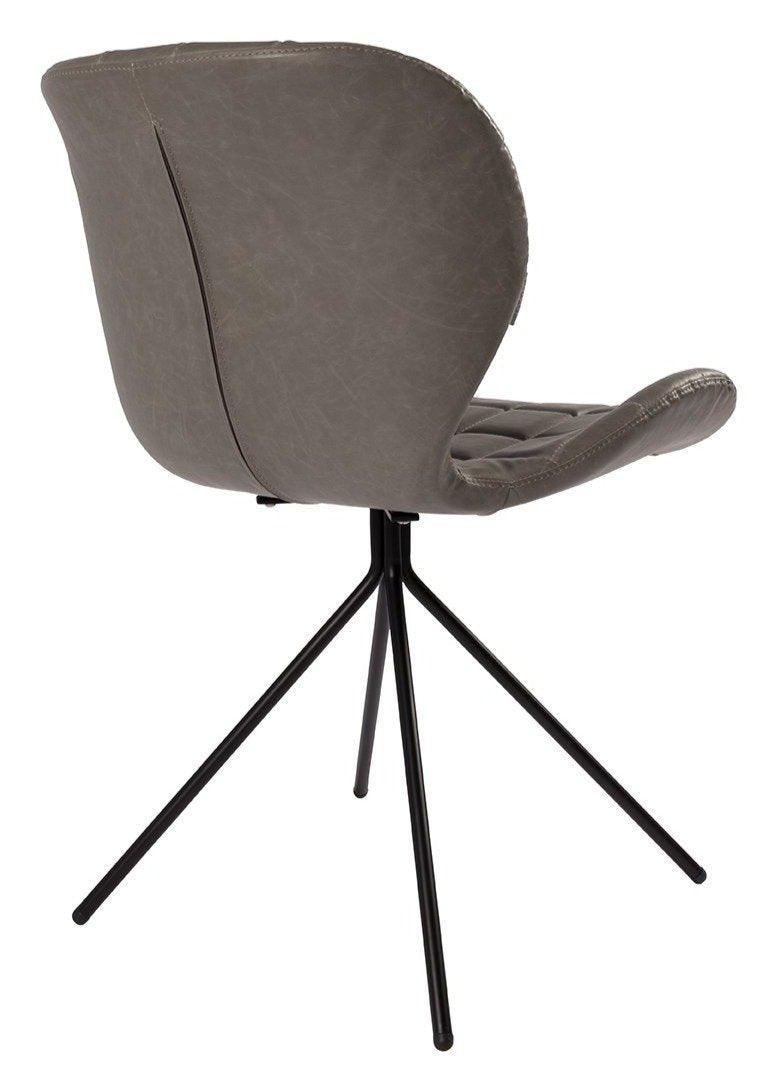 OMG chair grey eco leather, Zuiver, Eye on Design