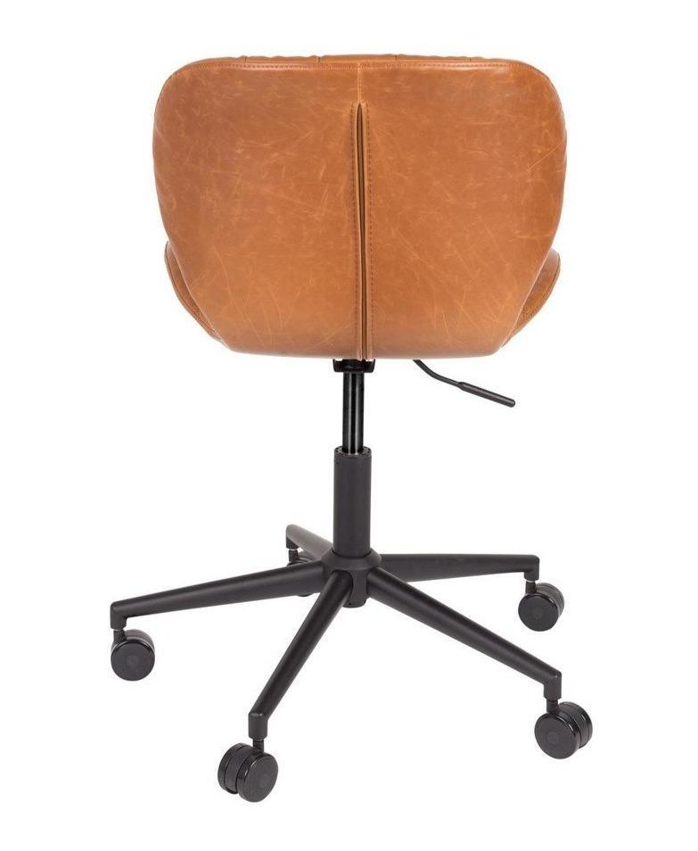 OMG office chair brown eco leather, Zuiver, Eye on Design