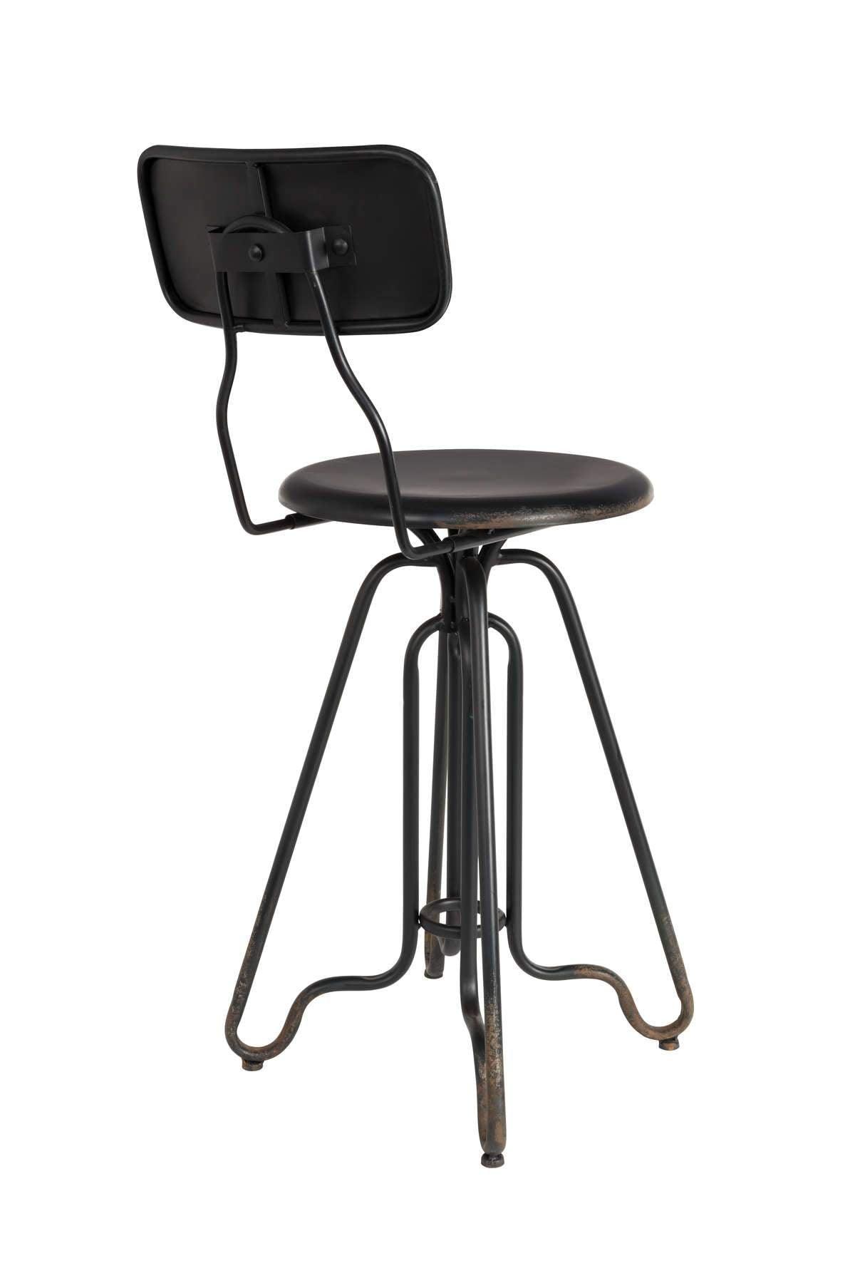 OVID bar stool black - Eye on Design