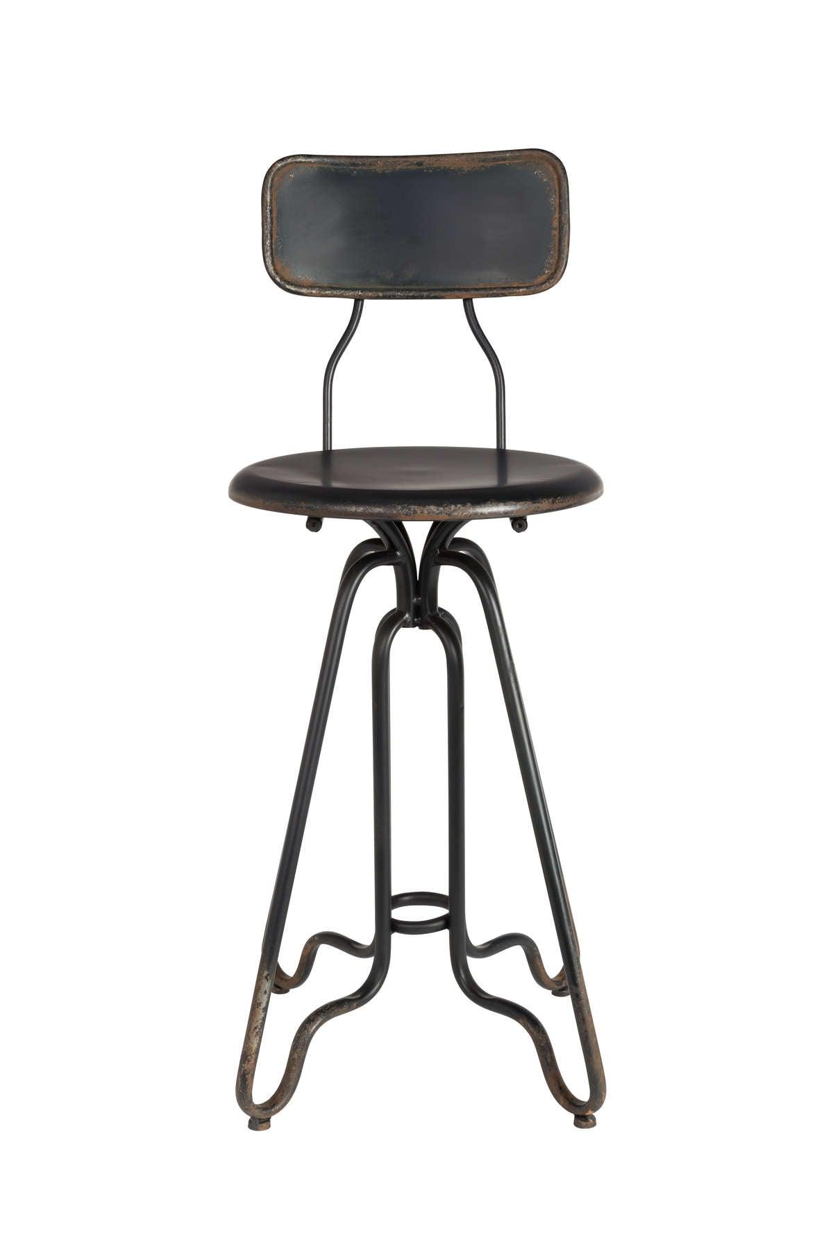 OVID bar stool black - Eye on Design