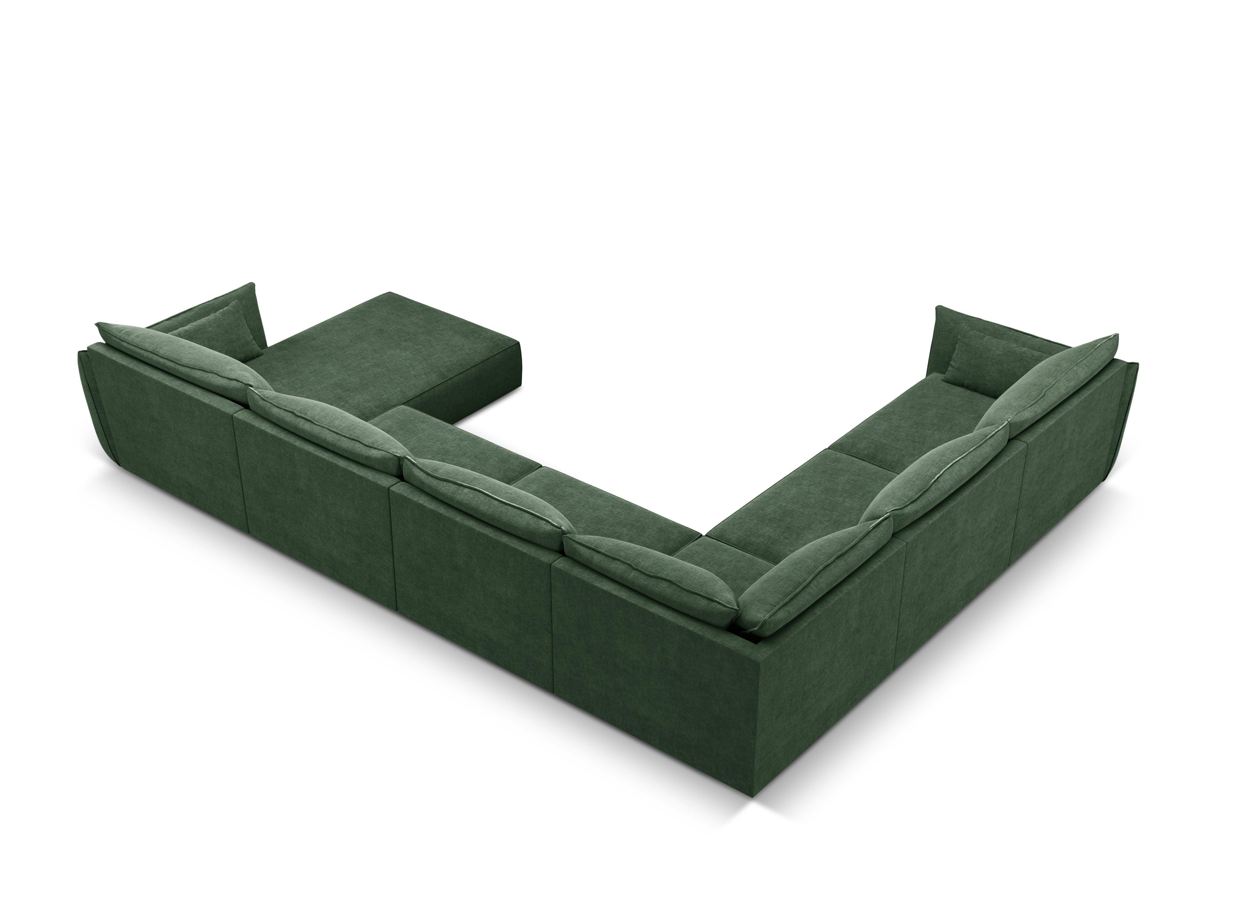 Panoramic Left Corner Sofa, "Vanda", 8 Seats, 384x284x85
Made in Europe, Mazzini Sofas, Eye on Design