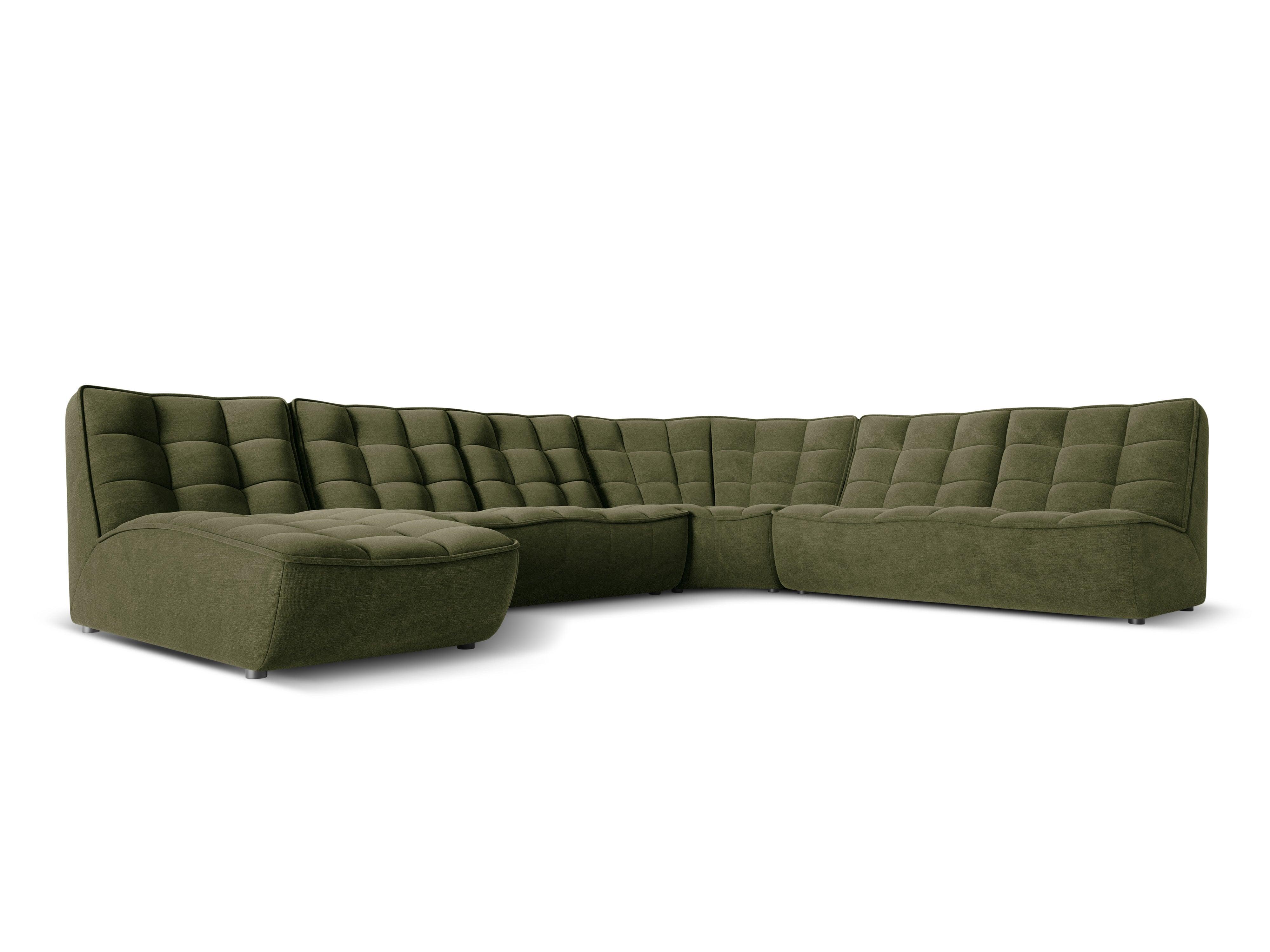 Modular Panoramic Right Corner Sofa, "Moni", 8 Seats, 367x284x91
Made in Europe, Maison Heritage, Eye on Design