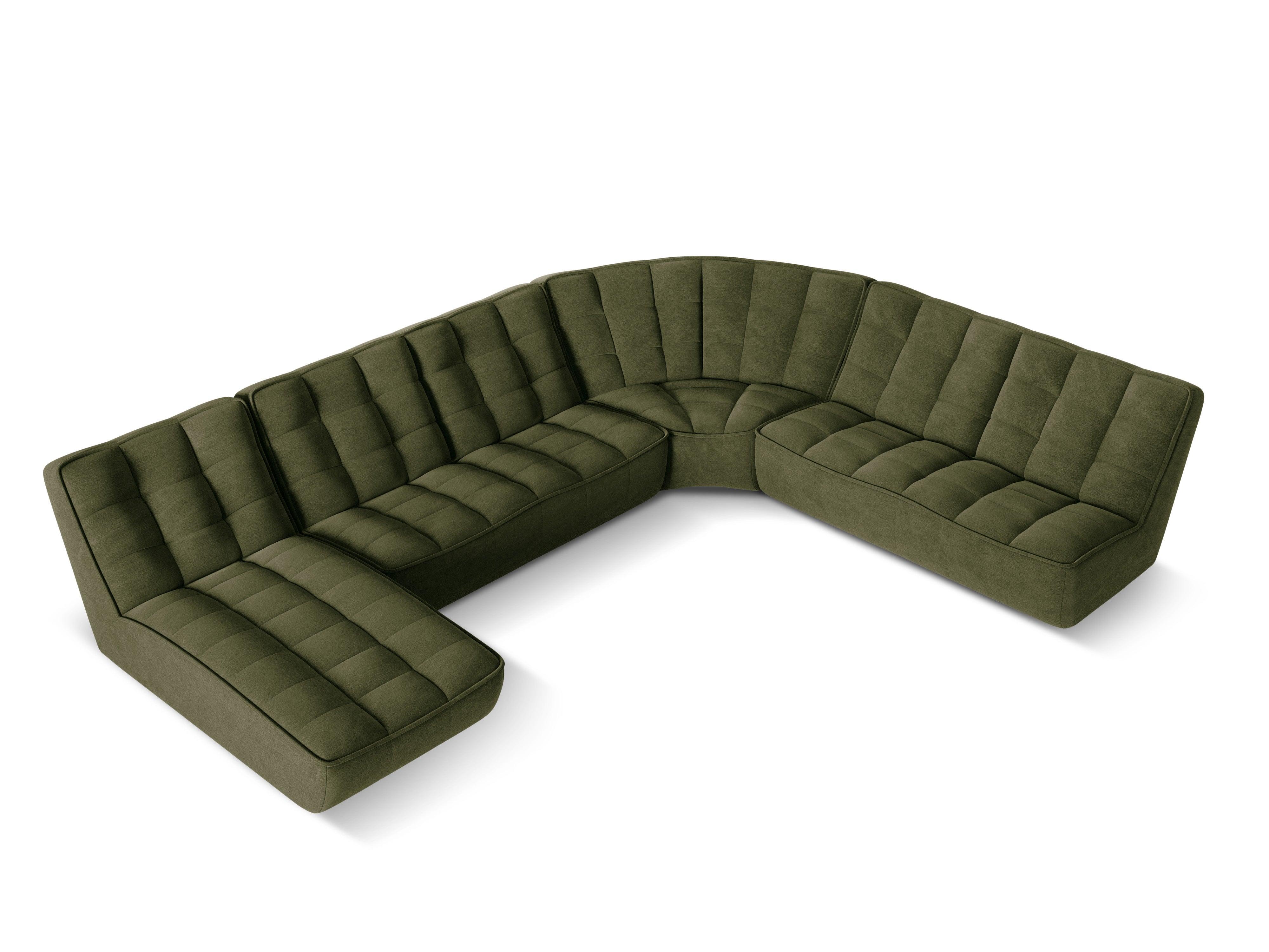 Modular Panoramic Right Corner Sofa, "Moni", 8 Seats, 367x284x91
Made in Europe, Maison Heritage, Eye on Design