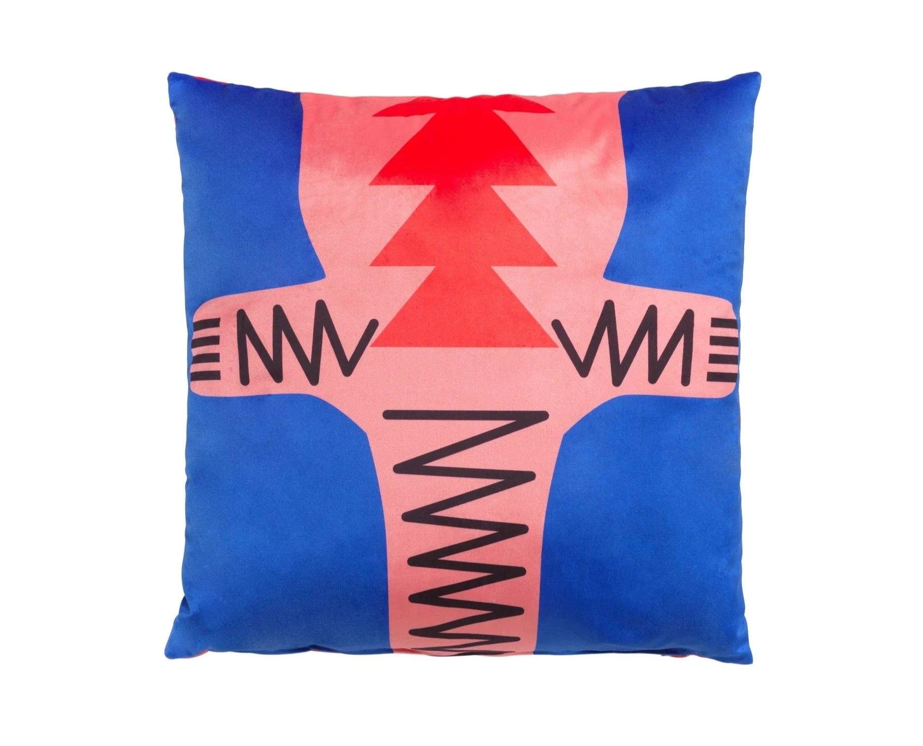 Poduszka dwustronna CROCOPINK Qeeboo    Eye on Design