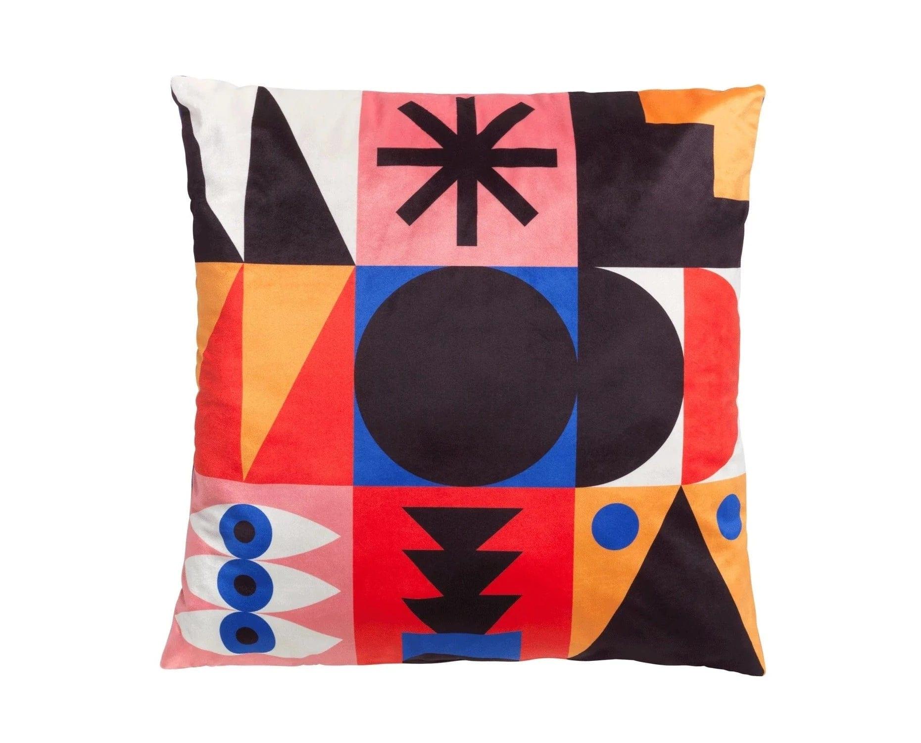 Poduszka dwustronna RED PALM Qeeboo    Eye on Design