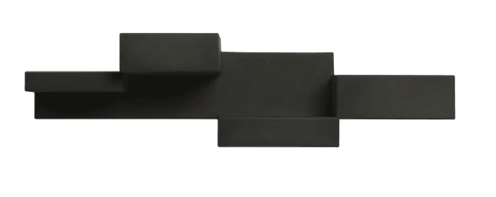 Półka na książki PRIMITIVE MINI czarny Qeeboo    Eye on Design