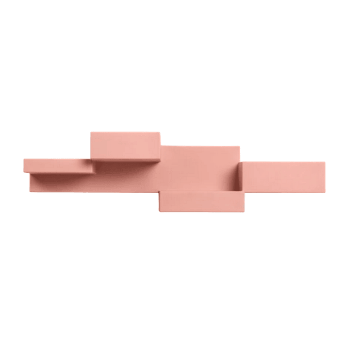 Półka na książki PRIMITIVE MINI różowy Qeeboo    Eye on Design