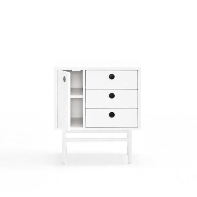 PUNTO bedside cabinet white - Eye on Design