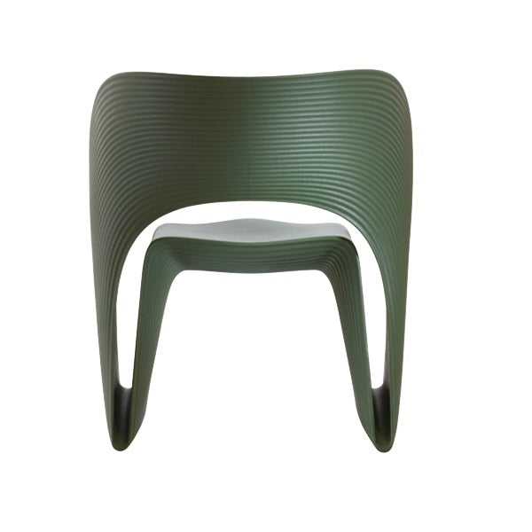 Niskie krzesło RAVIOLO ciemnozielony Magis    Eye on Design