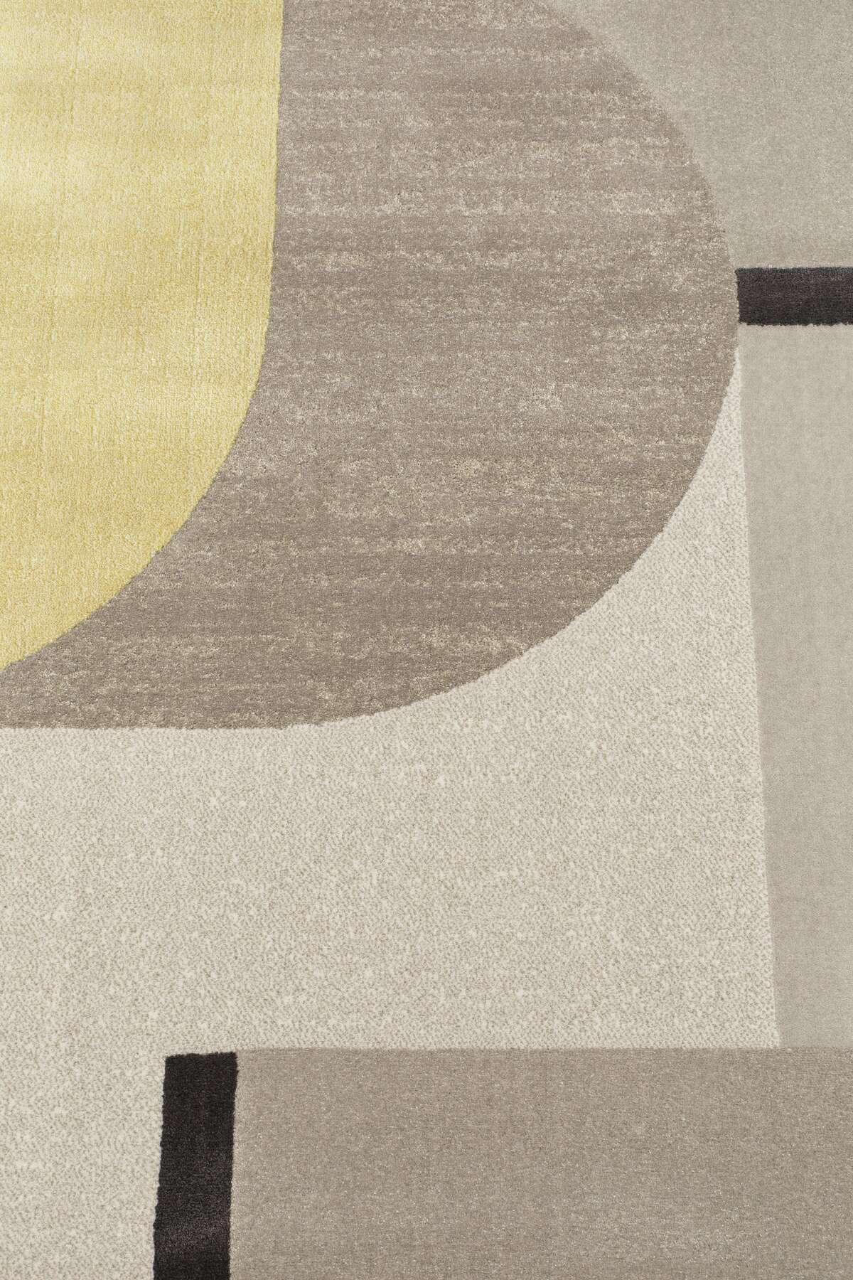 Rectangular carpet HILTON yellow - 200 x 290 cm, Zuiver, Eye on Design