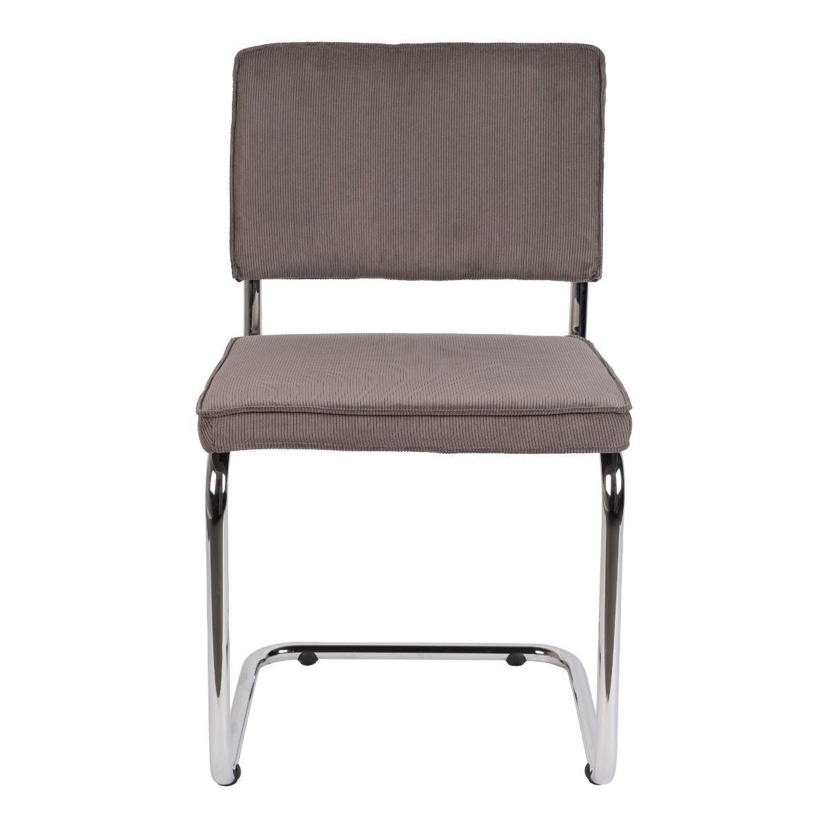 RIDGE RIB chair dark grey, Zuiver, Eye on Design