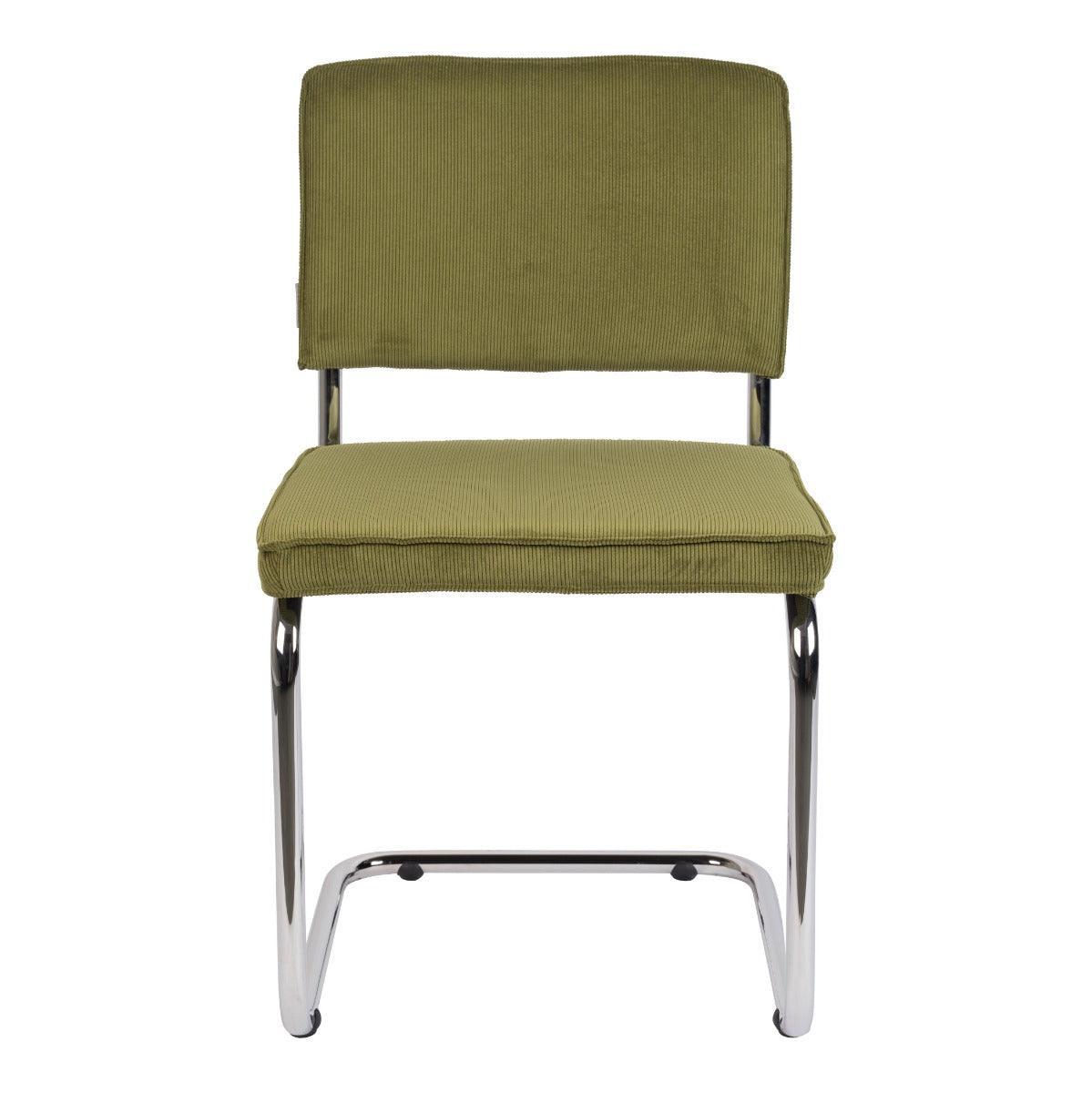 RIDGE RIB chair green - Eye on Design