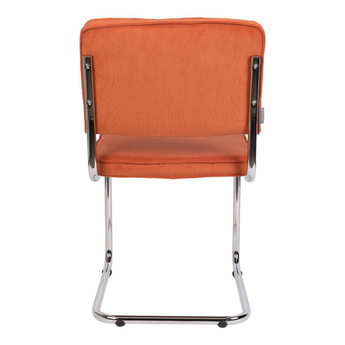 RIDGE RIB chair orange, Zuiver, Eye on Design